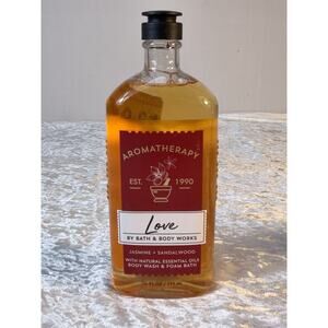 Bath & Body Works Love Jasmine Sandalwood Aromatherapy Body Wash Retired 10oz